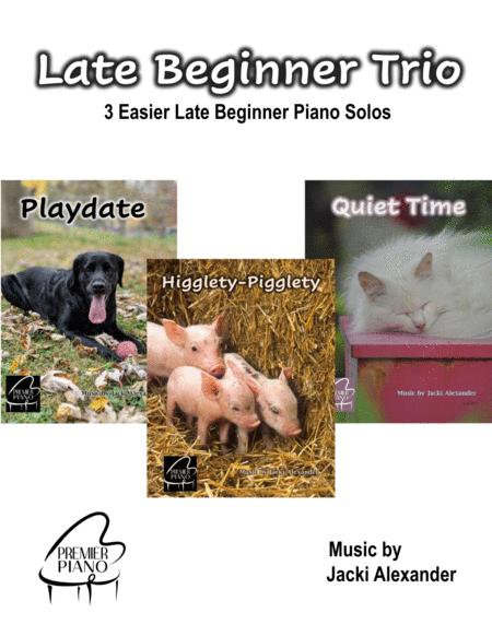 Free Sheet Music Late Beginner Trio