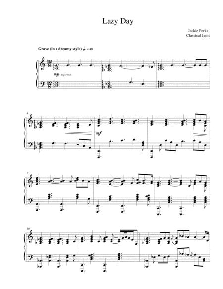 Lazy Day Sheet Music