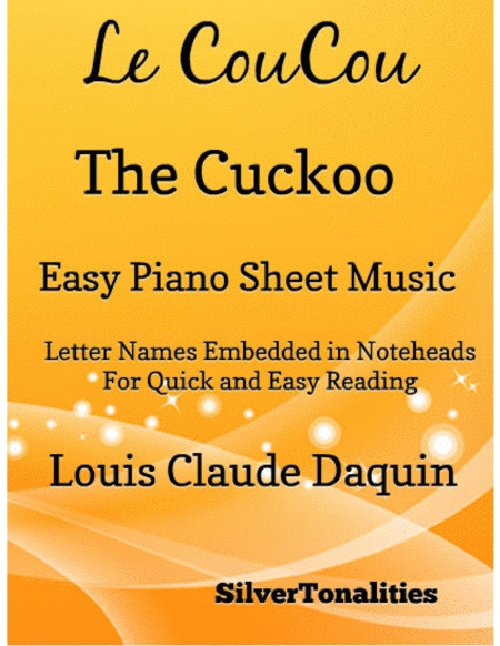 Le Coucou The Cuckoo Easy Piano Sheet Music Sheet Music