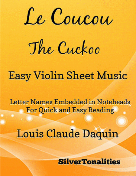 Le Coucou The Cuckoo Easy Violin Sheet Music Sheet Music