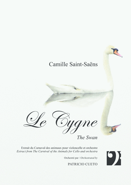 Le Cygne The Swan For Violoncello Solo And Orchestra Sheet Music