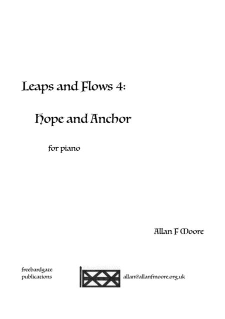 Free Sheet Music Leaps And Flows 4 Hope And Anchor