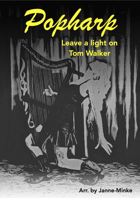 Free Sheet Music Leave A Light On Harp Solo