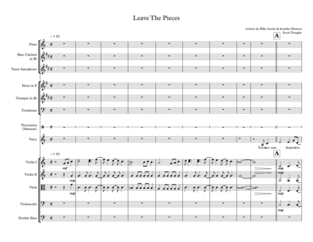 Leave The Pieces Sheet Music