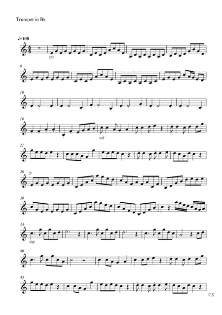 Lento Variations Opus 26 Sheet Music