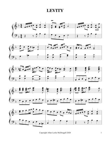 Free Sheet Music Levity