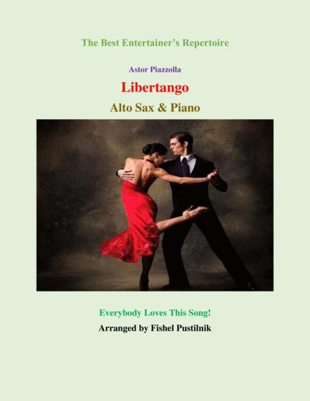 Libertango For Alto Sax Sax And Piano Video Sheet Music