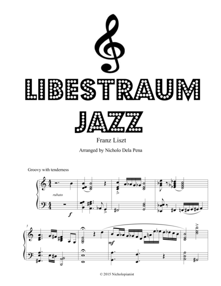 Libestraum Jazz Sheet Music