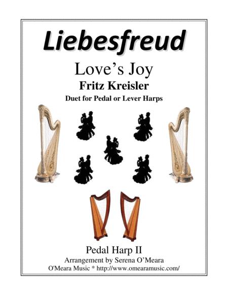 Liebesfreud Loves Joy Pedal Harp Ii Sheet Music