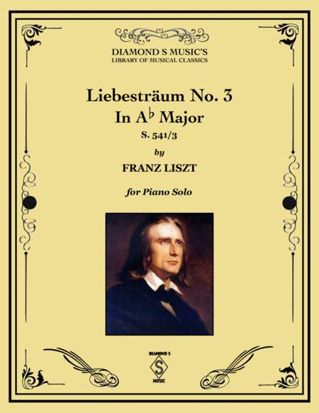 Liebestraum No 3 In Ab Major Liszt Piano Solo Sheet Music