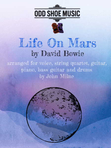 Life On Mars For Vocal String Quartet And Rhythm Section Sheet Music