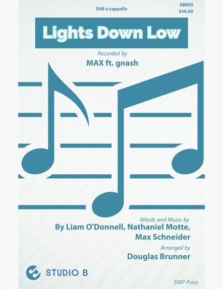 Lights Down Low Sheet Music