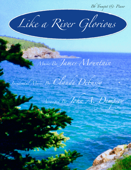 Like A River Glorious Trumpet And Piano Sheet Music