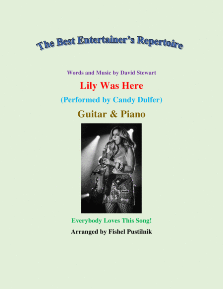 Lily Was Here For Guitar And Piano Video Sheet Music