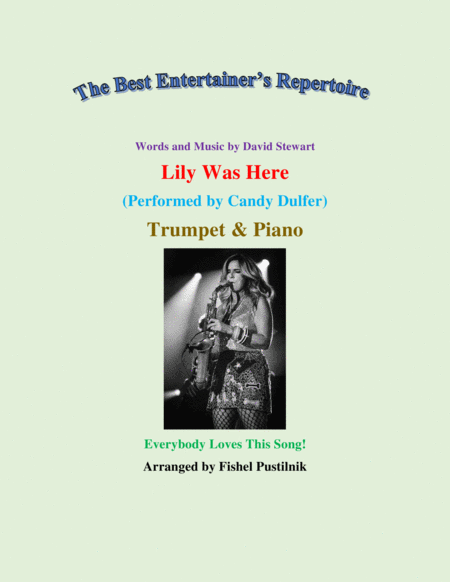 Lily Was Here For Trumpet And Piano Video Sheet Music