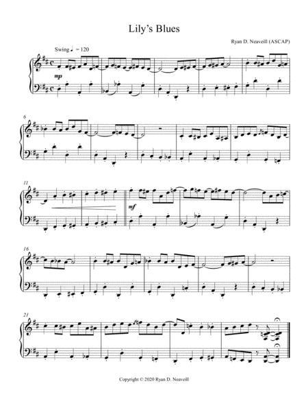 Lilys Blues Sheet Music