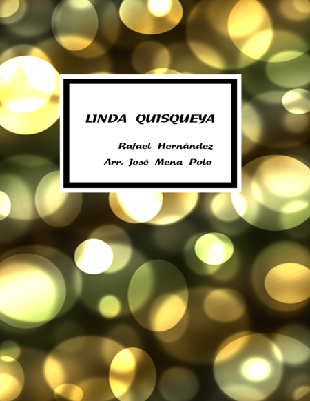 Linda Quisqueya Sheet Music