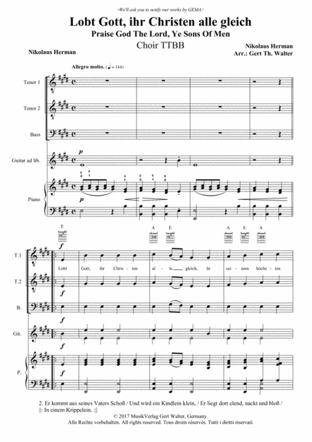 Liszt Der Du Von Dem Himmel Bist In E Flat Major For Voice And Piano Sheet Music