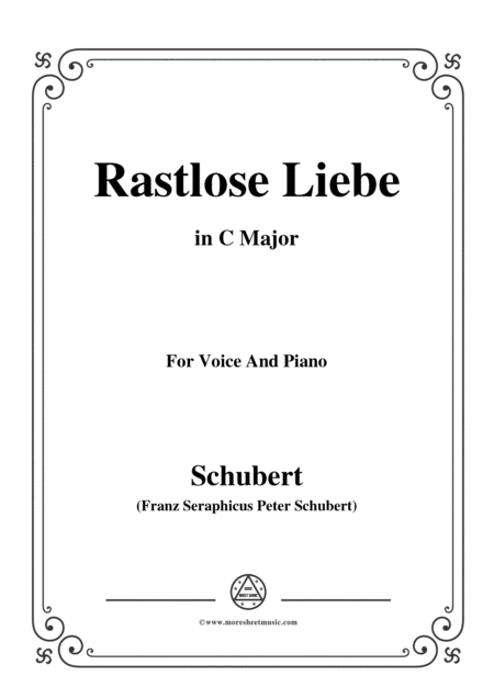 Free Sheet Music Liszt Ich Scheide In A Flat Major For Voice And Piano
