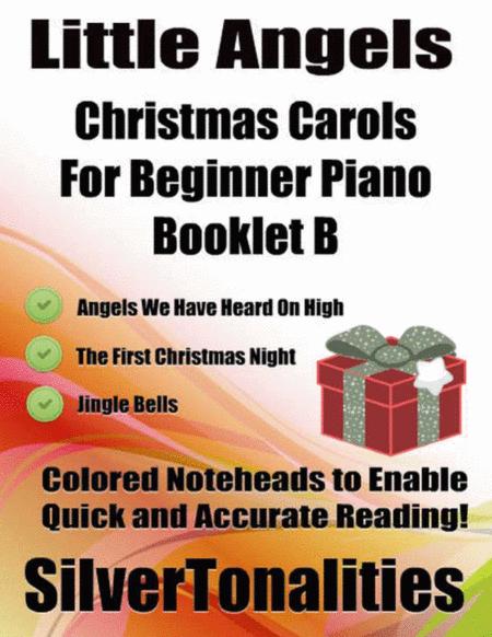 Little Angels Christmas Carols For Beginner Piano Booklet B Sheet Music