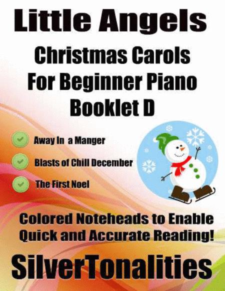 Little Angels Christmas Carols For Beginner Piano Booklet D Sheet Music