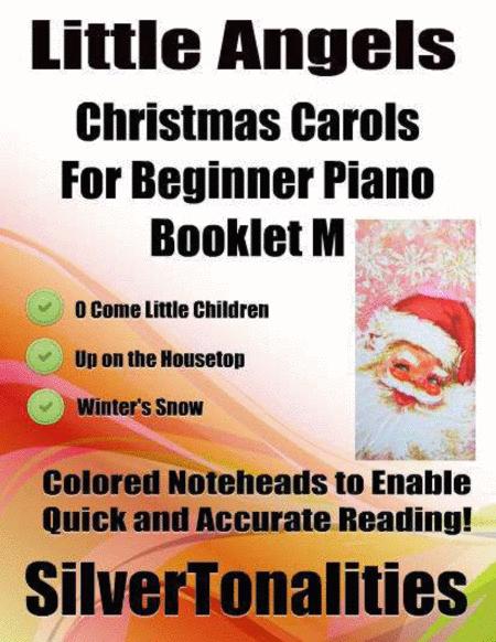 Little Angels Christmas Carols For Beginner Piano Booklet M Sheet Music