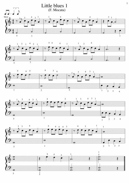 Little Blues 1 Sheet Music