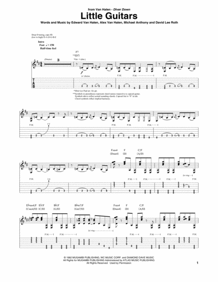 Little Guitars Sheet Music