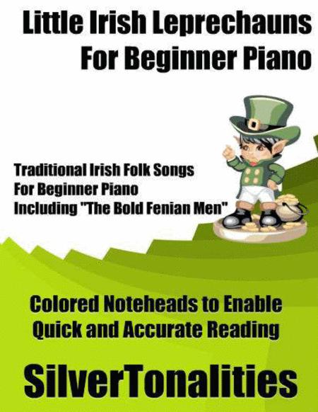 Little Irish Leprechauns For Beginner Piano Sheet Music