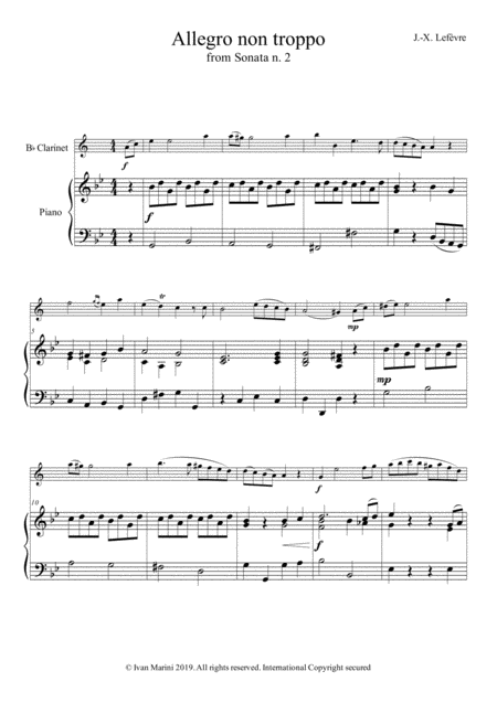 Free Sheet Music Little Liang Liang