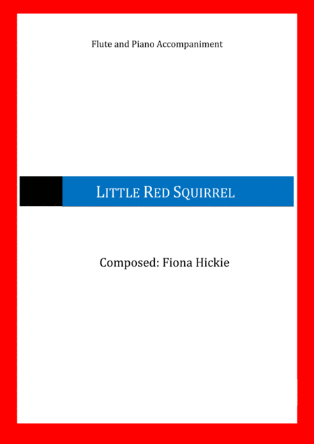 Little Red Squirrel Sheet Music