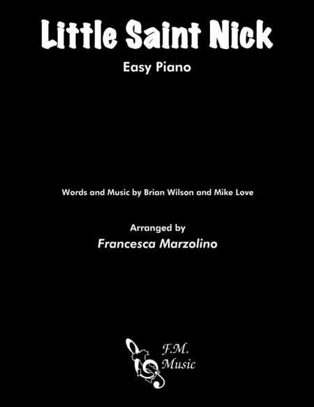 Little Saint Nick Easy Piano Sheet Music