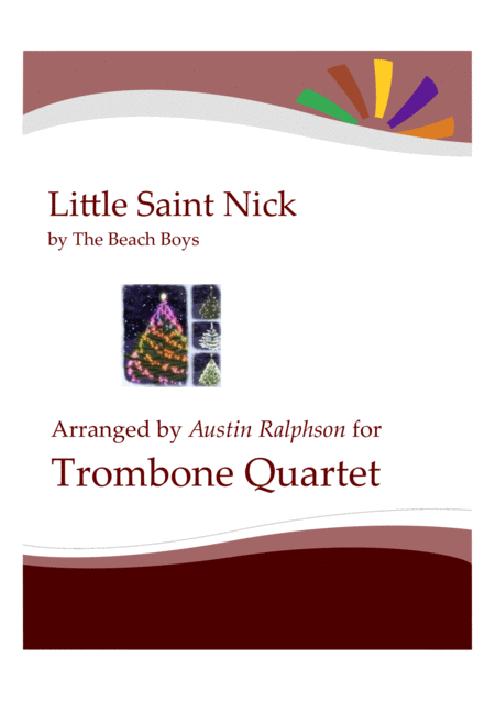 Little Saint Nick Trombone Quartet Sheet Music