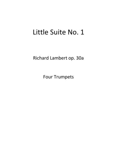 Little Suite No 1 Sheet Music