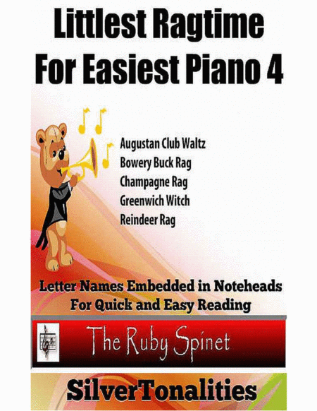 Free Sheet Music Littlest Ragtime For Easiest Piano Volume 4 Sheet Music