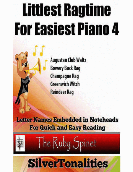 Littlest Ragtime For Easiest Piano Volume 4 Sheet Music Sheet Music