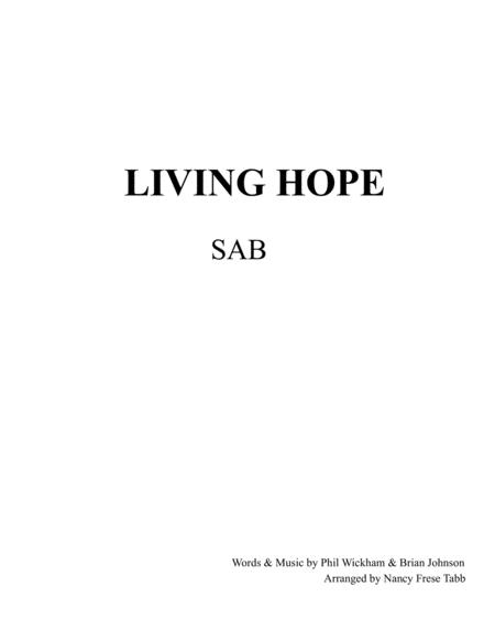 Living Hope Sab Sheet Music