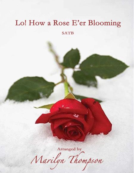 Lo How A Rose E Er Blooming Octavo Pdf Sheet Music