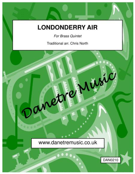 Free Sheet Music Londonderry Air Brass Quintet