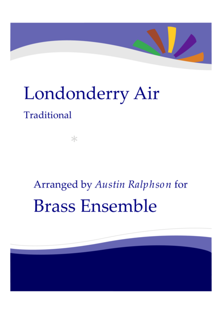 Londonderry Air Danny Boy Brass Ensemble Sheet Music