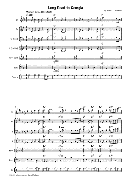 Long Road To Georgia Sheet Music