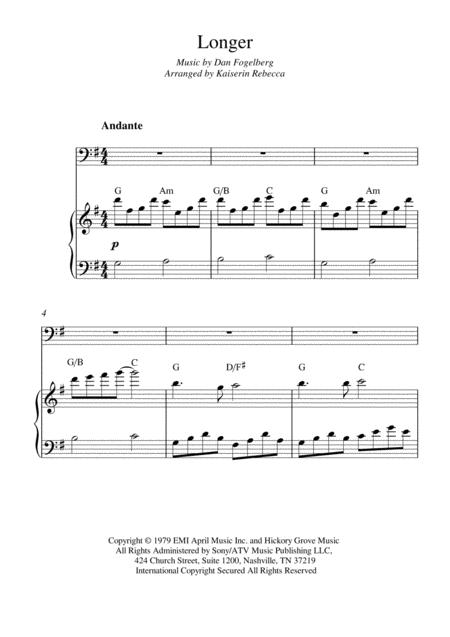 Longer Cello Solo And Piano Accompaniment With Chords Sheet Music