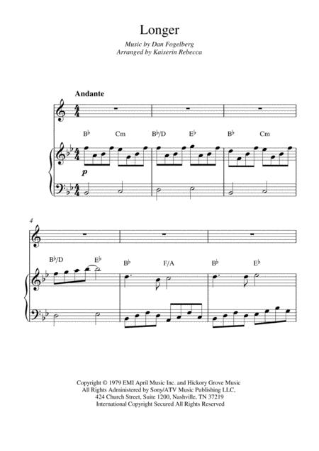 Longer Clarinet In B Flat Solo And Piano Accompaniment With Chords Sheet Music