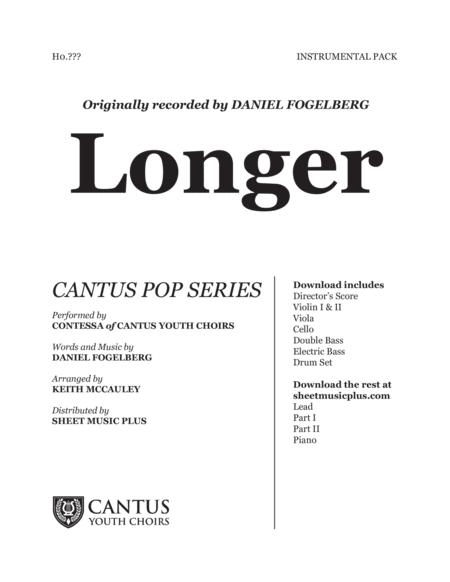 Longer Instrumental Pack Sheet Music