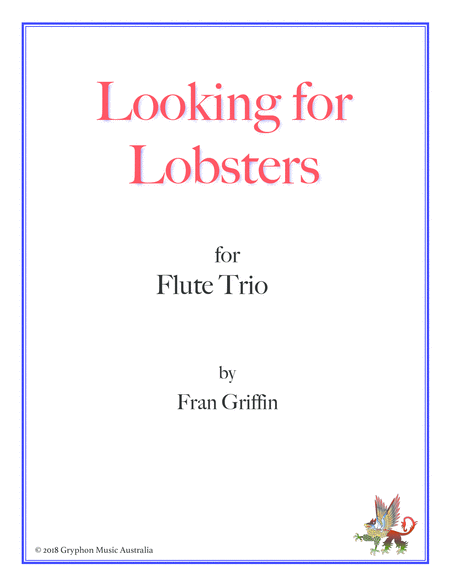 Looking For Lobsters For Flute Trio Sheet Music