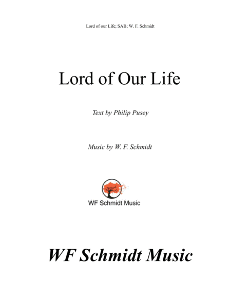 Lord Of Our Life Sheet Music