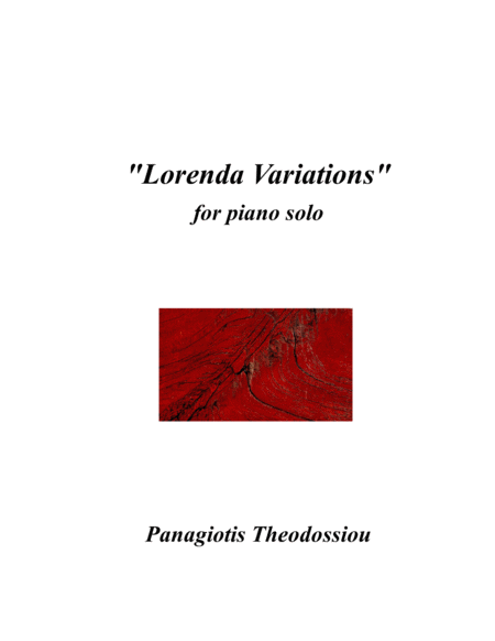 Free Sheet Music Lorenda Variations