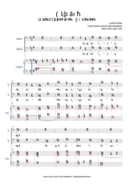 Lorenzo Perosi Hymnus In Festo Ss Cordis Jesu Ad Vesperas Auctor Beatae Saeculi Sheet Music
