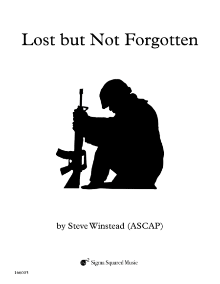 Lost But Not Forgotten Sheet Music