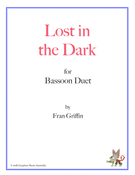 Free Sheet Music Lost In The Dark For Bassoon Duet